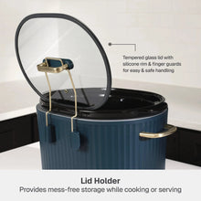 Thyme & Table 6QT Programmable Slow Cooker, Atlantic Blue
