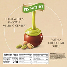 Lindt LINDOR Pistachio Milk Chocolate Candy Truffles, 5.1 oz. Bag