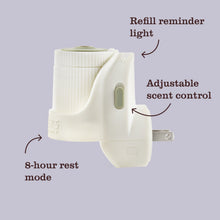 Mrs. Meyer's Lavender Scented Oil Diffuser Starter Kit, Plug-in, 1 Warmer & 0.67 fl oz Refill