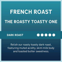 Caribou Coffee French Roast Premium Dark Roast Ground Coffee, Arabica, 12 oz
