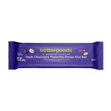 bettergoods Dark Chocolate Pistachio Pecan Nut Bars, 1.4 oz, 5 Count