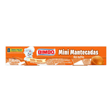 Bimbo Mini Mantecadas Vanilla Muffins, 8 twin packs, Mini Muffins, 17.6 oz Multipack
