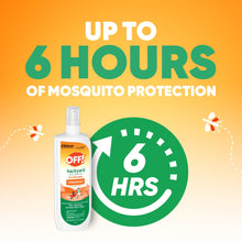 OFF! FamilyCare Mosquito Repellent IV, Unscented Pump Bug Spray with Aloe Vera, 9 oz