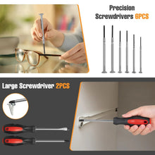 Cshidworld 148 Piece Tool Sets All Purpose Household Tool Kit, General Basic Home Repair Tool Set with Toolbox for Men Women, Household Hand Kit for Home Garage Office College Dormitory Use, Red