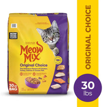 Meow Mix Original Choice Dry Cat Food, 30 lb. Bag
