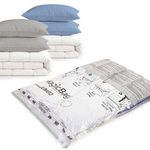 MagicBag Jumbo Vacuum Storage Bags, 4 Pack Flat Compression Bags for Bedding, Space Saving & Airtight