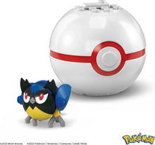 MEGA Pokemon Building Toy Kit Rookidee (15 Pieces) with 1 Action Figure and Ball for Kids