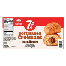 7DaysSoftBakedCroissant_ChocolateFilling_2.65oz_12-count2 - USA Mega Market