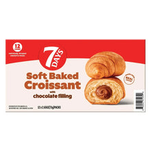 7DaysSoftBakedCroissant_ChocolateFilling_2.65oz_12-count - USA Mega Market