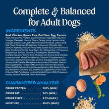 Blue Buffalo Love Made Fresh Dog Food, Refrigerated, Beef Recipe, 1-lb Roll