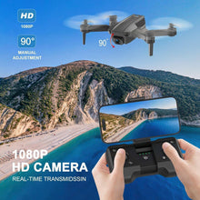 AUOSHI V1 Mini FPV Drone with 1080P HD Camera, Dual Lens & VR Mode, Optical Flow, 2 Batteries, Gesture/Voice/Gravity Control, 360°Flip, Orbit & Follow – Fun Gift for Kids, Teens,Adults & Beginners