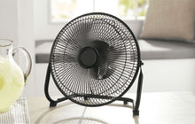 Mainstays 9 Inch High Velocity Metal 3-Speed Fan with 360-Degree Tilt and Wall Mount