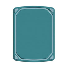 Mainstays 2 Pieces 8.5” x 11” and 10” x 14” Non-Slip Recycled Poly Cutting Board, Blue Color