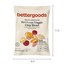bettergoods South American Heirloom Veggie Chip Blend, 8 oz