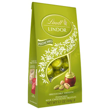 Lindt LINDOR Pistachio Milk Chocolate Candy Truffles, 5.1 oz. Bag