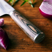 GreenPan Bobby Flay 3 Piece Knife Set, Pairing, Utility & Chef’s Knife, Stainless Steel, Wood Handle