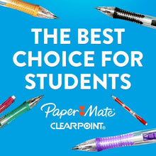 Paper Mate Clear Point Mechanical Pencils, 0.7mm, #2, Fashion Barrels, 2 Count