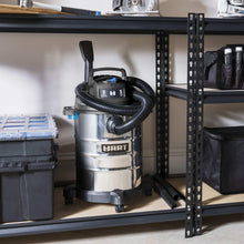 Hart 6 gallon 5 peak HP stainless steel wet/dry vacuum with bonus car cleaning kit, new