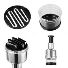 Food Chopper, Easy to Clean Manual Hand Vegetable Chopper Dicer, Onion Chopper for Veggies Garlic Salads