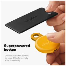Chipolo LOOP & CARD Bundle - Rechargeable Bluetooth Tracker Item Locator for Keys, Bags & Wallets, Compatible with Apple Find My or Android Find Hub, Out of Range Alerts for Android & Call Your Phone