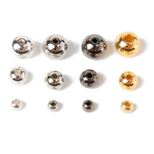 Cousin DIY 3600-Piece Metallic Spacer Bead Assortment with Case – 4mm, 6mm & 8mm Silver and Gold Beads for Jewelry Making
