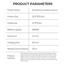 BEEPRINCESS Drone with 4K HD Dual Camera for Adults Kids, RC Quadcopter with 2 Modular 1800mAh Batteries for 30 Mins Long Flight