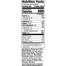 Nature Valley Oat and Nut Protein Granola Balls, Peanut Butter and Chocolate Chip, 7.94 oz