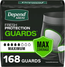 Depend Guards Incontinence Pads for Men, Maximum Absorbency