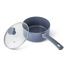 Elements by Thyme & Table 3 QT Ceramic Non-Stick Sauce Pan - Blue