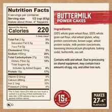 Kodiak Protein-Packed Power Cakes Buttermilk Pancake and Waffle Mix, 20 oz Box