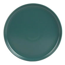 10 Strawberry Street Double Line 16 Piece Stoneware Dinnerware Set, Emerald Green