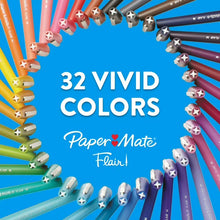 Paper Mate Flair Felt Tip Pens, #1 Teacher Choice, Medium Point (0.7mm), Black, 2 Count