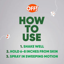 OFF! Family Care Smooth and Dry 15% Deet Insect Repellent I Aerosol Value Pack, 4 oz, 2 Count