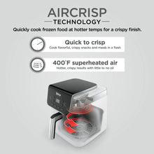 Ninja Pro 3-in-1 Air Fryer, XL 5-Qt Basket, 3 Functions, Air Crisp Technology, Non-Stick, Crisper Plate, AF140WMWH White