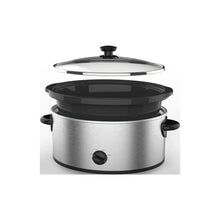 Mainstays 6 Qt Manual Slow Cooker, Stainless Steel