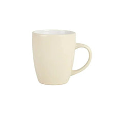 10 Strawberry Street 16-Piece Two Tone Coupe Dinnerware Set - Tan/White