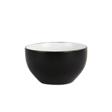 10 Strawberry Street 16-Piece Two Tone Coupe Dinnerware Set - Black/White