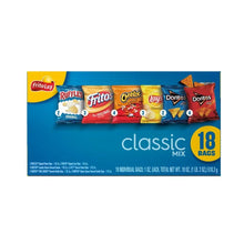 Classic Mix Variety Pack Snack Chips, 1Oz Bags, 18 Count Multipack (Assortment May Vary)
