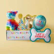 Let'S Pawty Birthday Box Dog Toy Bundle, 5-Piece Set (White)