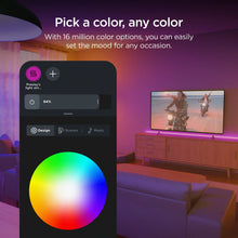 Roku Smart Home Smart Light Strip SE 32.8 ft with 16 Million Color Options, White Light Option, and Custom Presets - Indoor