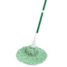 Libman Tornado Twist Mop Cotton Blend Head Steel Handle Green & White