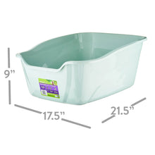 Van Ness Pets Odor Control Large Enclosed Cat Litter Box, Hooded, Pearl