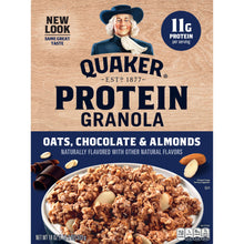 Quaker Protein Granola Oats Chocolate & Almonds, 18 oz Single Pack