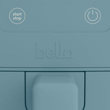 bella 4 Qt Slim Digital Air Fryer with EverGood™ Ceramic Nonstick Coating, 6 Preset Cooking Options, Surf