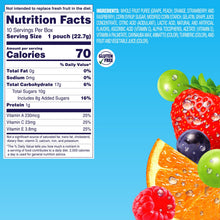 Welch's Fruit Snacks Gluten-Free Mixed Fruit Soft Fruit Snacks, .8 oz, 10 Count