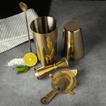 Thyme & Table Stainless Steel Gold Bar Tools, Set of 4