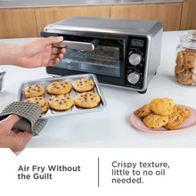 Black+Decker Crisp ‘N Bake PRO Stainless Steel 4-Slice Air Fryer Toaster Oven