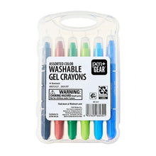Pen+Gear Assorted Color Washable Gel Crayons, 12 Count