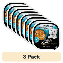 8pack-CesarHomeDelightsSlowCookedChickenAndVegetablesWetDogFood-3-5OzTray-_1 - USA Mega Market