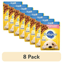 8pack-PedigreePuppyFoodMorselsinSauce-WetDogFood-ChickenFlavor-3-5oz-Pouches-16Count-_1 - USA Mega Market
